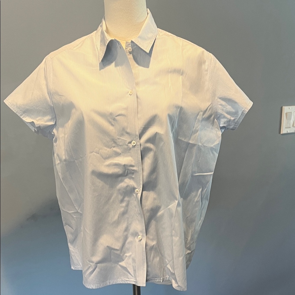A.P.C. Light Blue Blouse